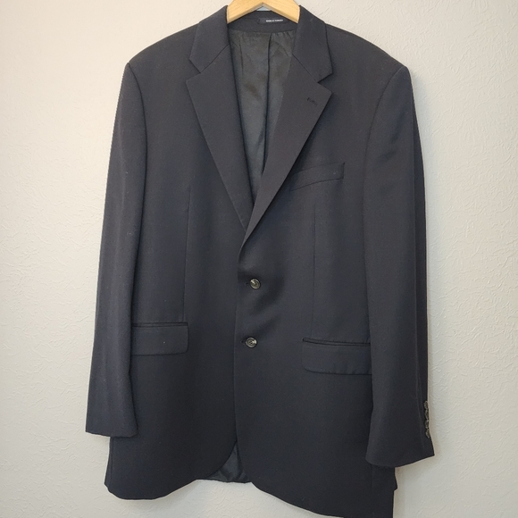 Lauren Ralph Lauren Blazer Black Made In‎ Canada Classic Wedding Church Event
